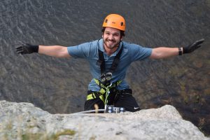 Via Ferrata Cornwall climbing