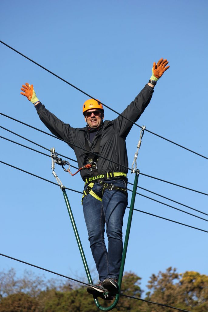 High ropes Cornwall