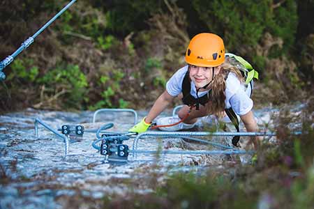 Via Ferrata activity BF Adventure